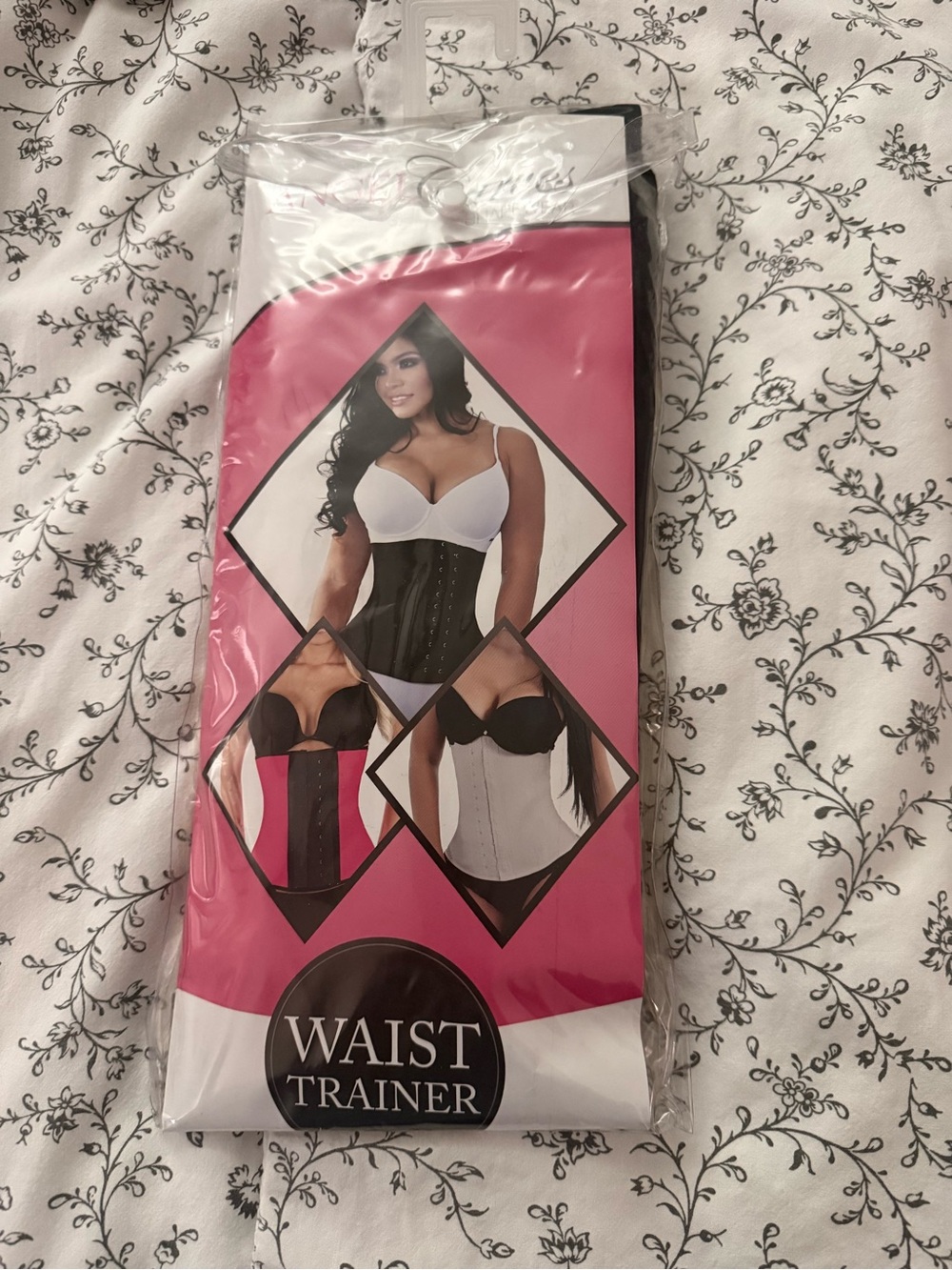 Angel Waist Trainer Corset - Black